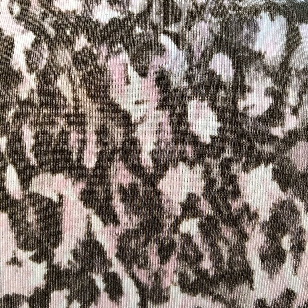 Chico's Easywear Twin 2 PC Set Jacket Size 0/1 Shell Slinky Leopard Brown Pink - Picture 9 of 12